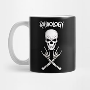 Radiology Metalhand Mug